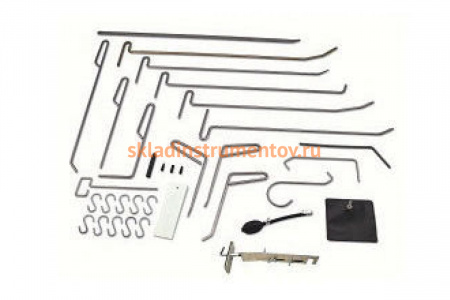 Набор приспособлений для выправления вмятин кузова без покраски 33 предмета FORCE 933M1