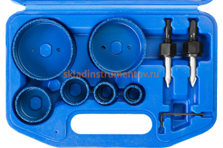 Набор ПРОФЕССИОНАЛ коронки-чашки 6 предметов (22-73 мм) Зубр 33360-H6