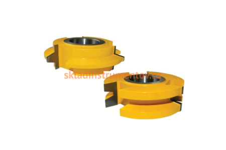 Набор фрез по дереву (88.9х25.4 мм; D 32 мм) для пазо-шипового соединения Энкор 19371