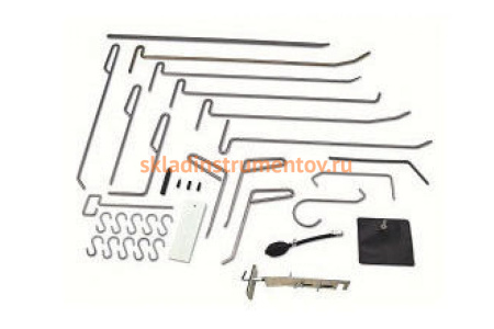 Набор приспособлений для выправления вмятин кузова без покраски 33 предмета FORCE 933M1