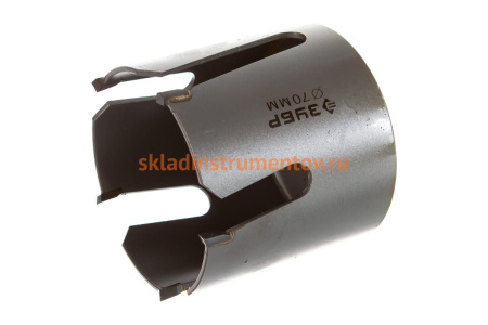 Коронка ПРОФИ Универсальная (70х55 мм; М16) Зубр 29514-70