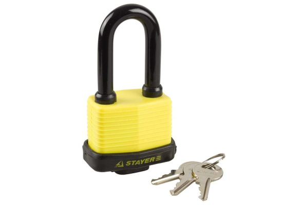 Навесной всепогодный замок 60 мм STAYER MASTER 37141-50