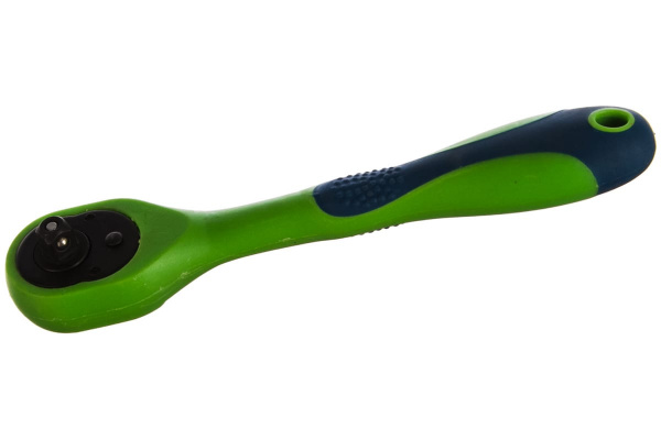 Ключ-трещотка двухкомпонентная рукоятка 1/4" СИБРТЕХ 14007