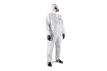 Защитный комбинезон Jeta Safety из MP 55% полиэтилена, 45% полипропилена, размер M, JPC60 M