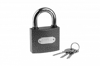 Навесной замок 75 мм ЗУБР МАСТЕР 3712-75