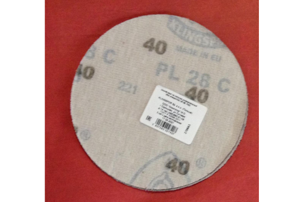 Круг шлифовальный на липучке универсальный (125 мм; Р40) KLINGSPOR 270661