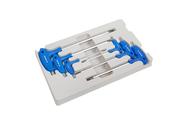 Ложемент для набора Г-образных шестигранников 22106MR, PVC KING TONY 842210660H