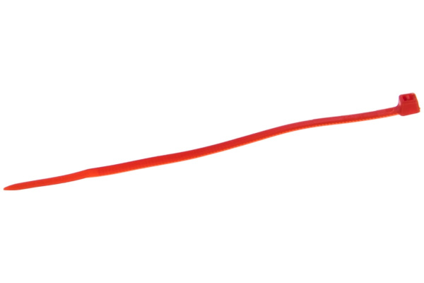 Нейлоновый хомут Зубр МАСТЕР красный, 2,5 мм x 100 мм, 100 шт 309040-25-100