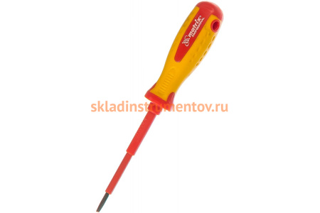 Отвертка Insulated SL3,0x80 мм MATRIX PROFESSIONAL 12914