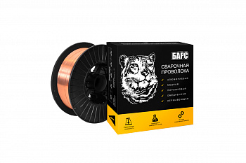 Проволока медная CuSi3 (0.8 мм; кассета 15 кг) БАРС СВ000008136
