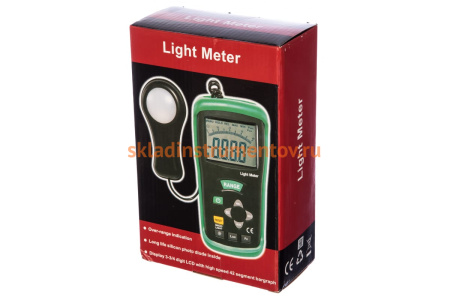 Измеритель уровня освещения (люксметр) СЕМ DT-1308 480243
