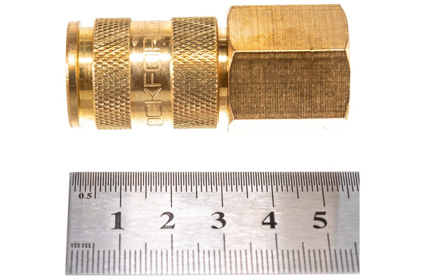 Быстроразъем пневматический с клапаном - внутренняя резьба 1/2 ROCKFORCE RF-BSE1-4SF