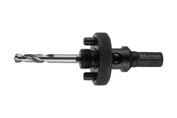 Державка быстросъемная с центрирующим сверлом (32-152 мм) для биметаллических коронок EXPERT Kraftool 29524_z01