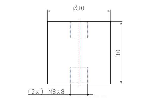 Резинометаллический буфер KIPP K0569.03003055