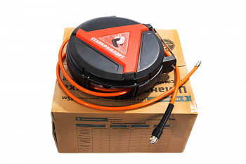 Шланг на самоскручивающейся катушке (10 м; 8х12 мм) СТАНКОИМПОРТ HR0812PU