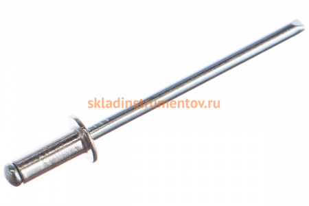 Заклепка вытяжная открытая алюминий/сталь AlMg 1.5%/St (50 шт; 3.2x8 мм; Борт: Стандарт) MESSER 111113208-50