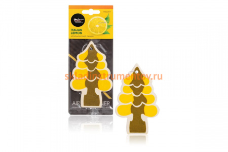 Подвесной картонный ароматизатор Airline ель, итальянский лимон AFEL084
