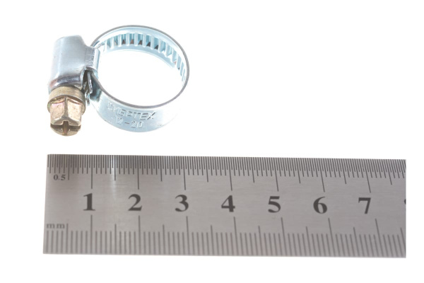 Металлический хомут СИБРТЕХ 12-20 мм 100 шт 9 мм 47557