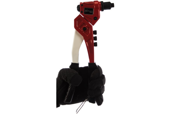 Заклепочник литой, поворотный, 290 мм, 0-360 заклепки 2,4-3,2-4,0-4,8 мм/, PRO MATRIX 40547 Заклепочник литой, поворотный, 290 мм, 0-360 заклепки 2,4-3,2-4,0-4,8 мм/, PRO MATRIX 40547