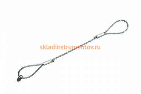 Канатный петлевой строп (6.3т, 6м, опрессовка) СТРОП-ПРО СКП1 УСК1 SP04923