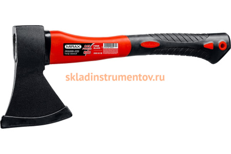Кованый топор с фибергласовой рукояткой MIRAX  800 380 мм общий вес 950 г 20601-08_z02