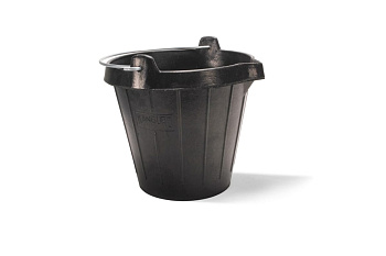 Промышленное резиновое ведро с носиком RUBI №4 10 л 88912