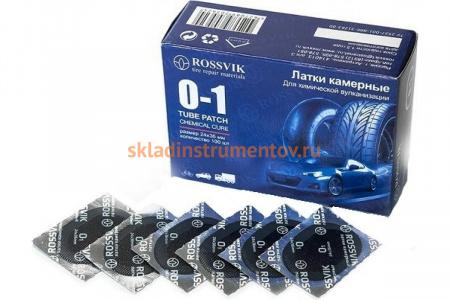 Овальные латки ROSSVIK О1 24х36 мм, 100 шт. коробка НФ-00000229