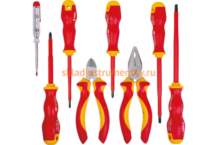 Набор диэлектрического инструмента AIST 8 предметов 701108 00-00010556