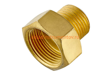Переходник к импортному редуктору латунь ПТК 00000035418