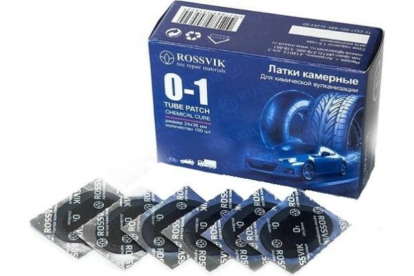 Овальные латки ROSSVIK О1 24х36 мм, 100 шт. коробка НФ-00000229