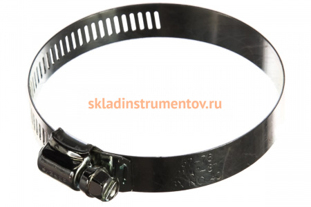 Стальные хомуты Зубр МАСТЕР с просечной лентой ПЛ-12,7, 57-76мм, 50шт 37805-057-76-50