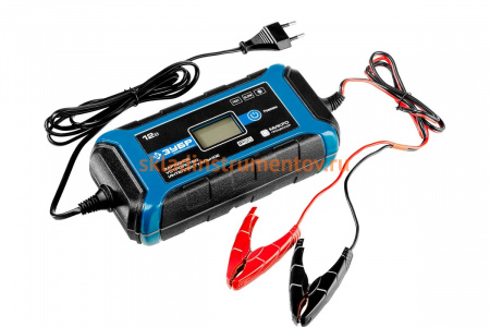 Зарядное устройство ЗУБР ПРОФЕССИОНАЛ, 12В, 8А, автомат, IP65, AGM, GEL, WET 59303