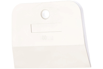 Резиновый шпатель КЕДР белый, 100мм 139-0007 134983