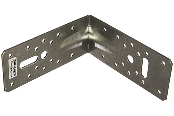 Крепежный усиленный уголок ЗУБР УКУ-2.5 65х145х145 х 2.5мм 31011-145