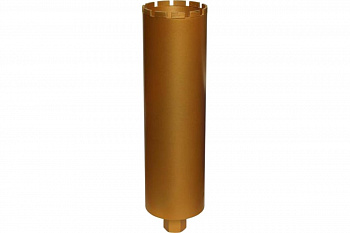 Коронка алмазная Профи (122х450 мм; посадка 1 1/4) ПРАКТИКА KA-122-450