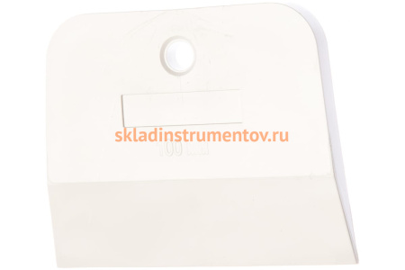 Резиновый шпатель КЕДР белый, 100мм 139-0007 134983