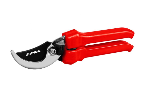 Плоскостной секатор с пластиковыми рукоятками Grinda G-33 200мм 40211_z02