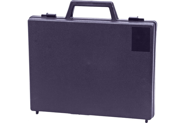 Чёрный контейнер для инструмента без вкладыша Тара.ру п/э 400x371x66 23494