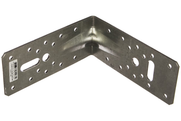 Крепежный усиленный уголок ЗУБР УКУ-2.5 65х145х145 х 2.5мм 31011-145