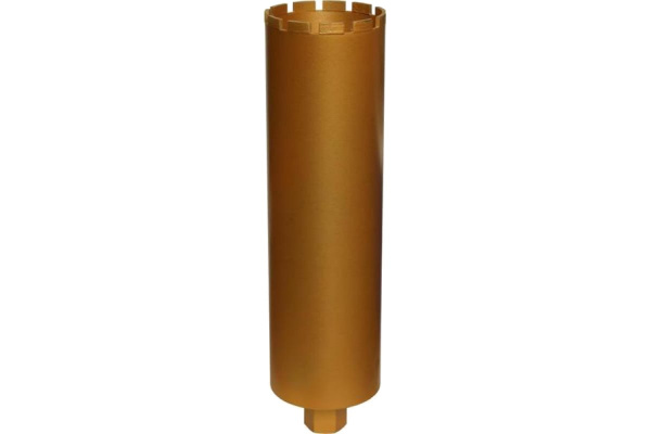 Коронка алмазная Профи (122х450 мм; посадка 1 1/4) ПРАКТИКА KA-122-450