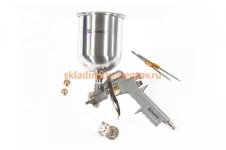 Пневматический краскораспылитель с верхним бачком MATRIX 57315