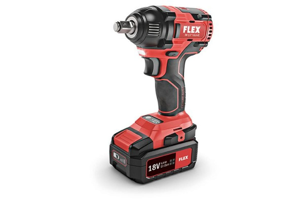 Двухскоростная аккумуляторная ударная дрель-шуруповерт FLEX IW 1/2'' 18.0-EC 438308