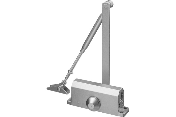 Дверной доводчик для дверей массой до 40 кг STAYER цвет серебро 37915-50