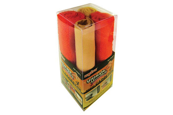 Набор салфеток из микрофибры (35х35 см; 4 шт.) в квадратной тубе OMBRA OM071