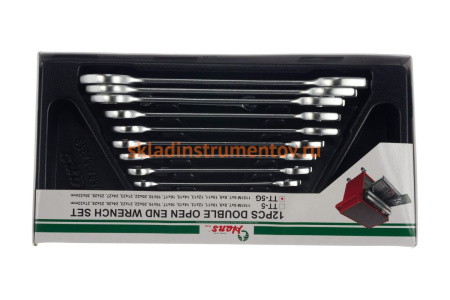 Набор рожковых ключей Hans ложемент 12 пр TT-5G