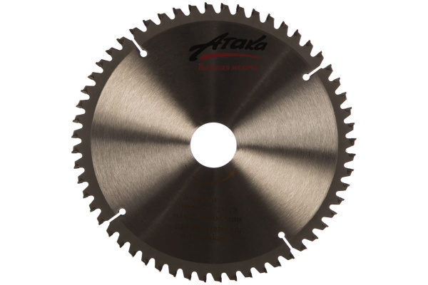 Диск пильный (200 мм; 56T; 30 мм) по ламинату и дсп профи АТАКА 8078200
