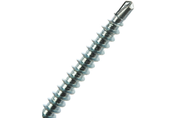 Саморезы для крепления кровель. матер. к дерев. обреш. Зубр цвет RAL 5009 "небесно-голубой", оцинк., 4,8x70мм, 160 штук 4-300315-48-070-5009