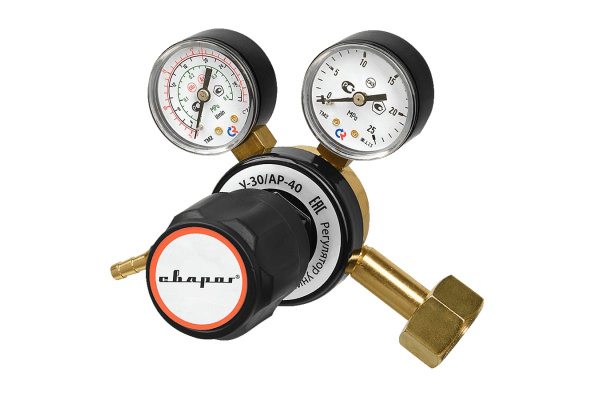 Регулятор расхода газа универсальный У-30/АР-40 Сварог 1C008-0028-AR/CO2-FL95633