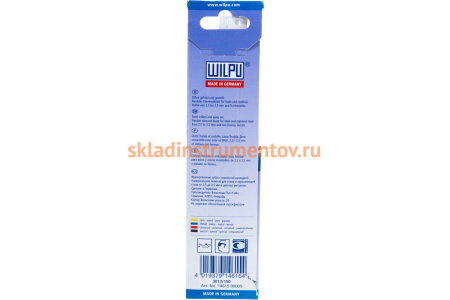 Полотно по металлу 3013/150 (5 шт; 150х19х0.9 мм; 130 мм; 14 TPI) WILPU 1461500005 Полотно по металлу 3013/150 (5 шт; 150х19х0.9 мм; 130 мм; 14 TPI) WILPU 1461500005