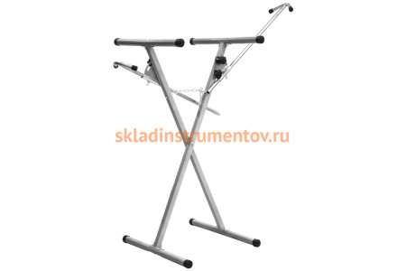 Х-образный стенд с регулируемыми дополнительным стержнями WIEDERKRAFT WDK-65027